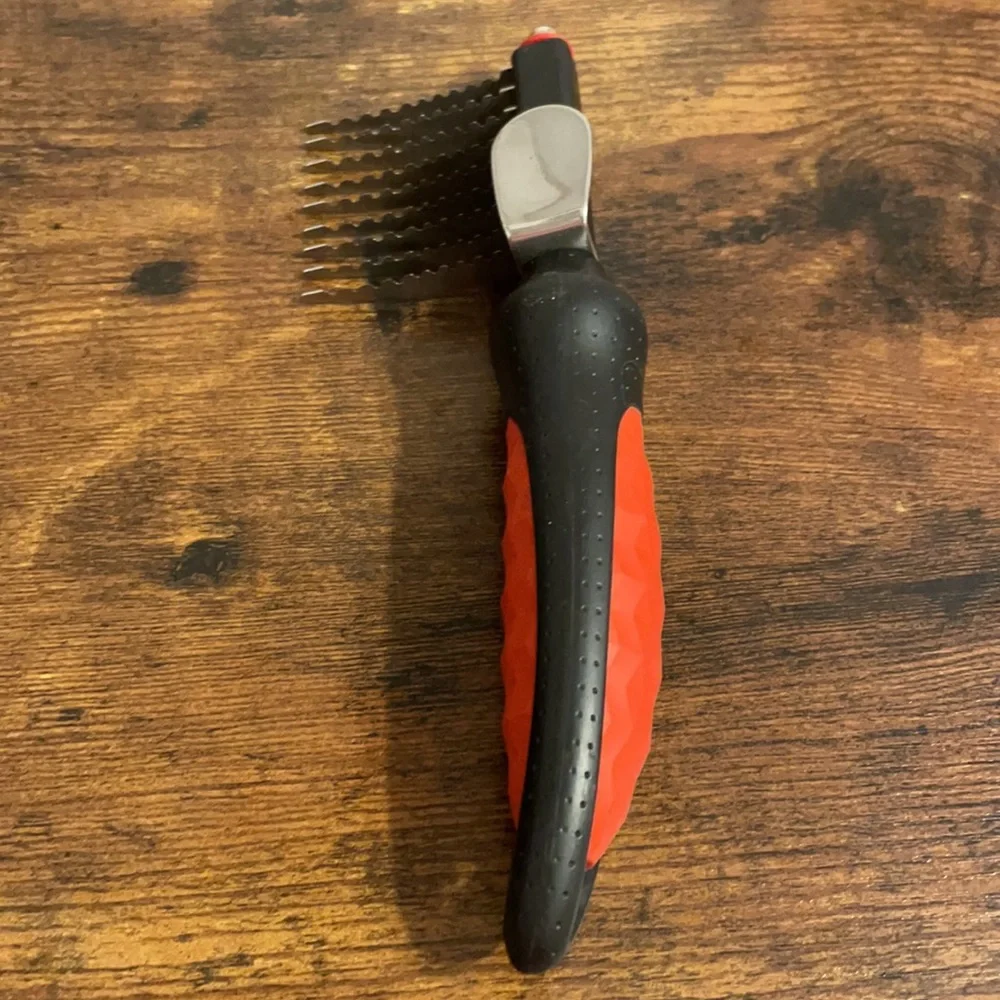 Dog fur comb for curly hair
